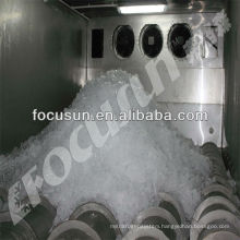 20ft Containerized Screw Ice Storage + 5T tube Ice Machine + FULLY automatic ice packaging machine